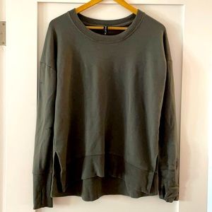 Women’s Gray Green Athleta sweater